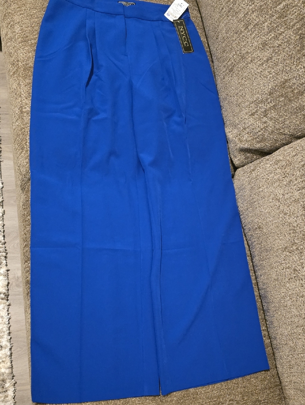 New York Clothing  Cobalt Blue Dress Pants
